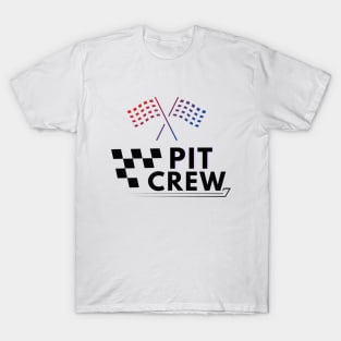 Pit Crew Race Car Parties Parents Pit Racing Drag Dress T-Shirt T-Shirt